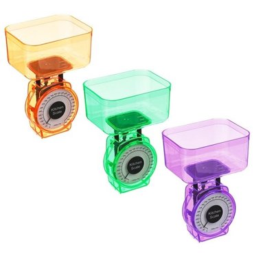 Весы 487-053 кухонные механические 1кг 4 цвета 313₽