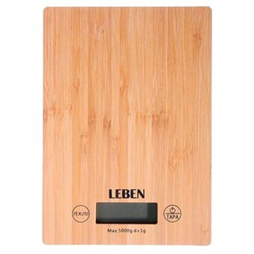 Весы кухонные электронные до 5 кг LEBEN ЕСО 268-048 2799₽