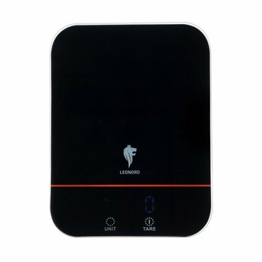 Весы кухонные Leonord LE-1706 электронные до 10 кг LCD дисплей чёрные 1569₽