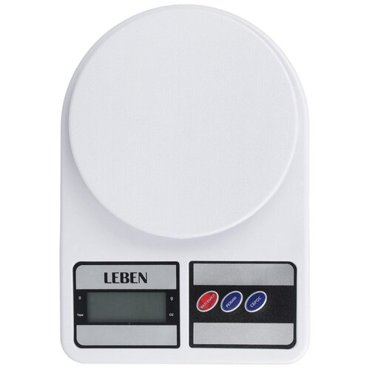 Кухонные весы Leben 268-056 белый 528₽