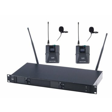 6000-UL Беспроводная микрофонная система 2 петличных микрофона LAudio 88720₽
