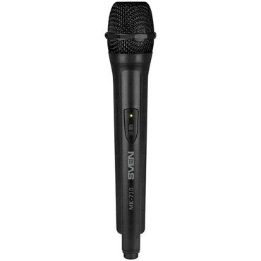 Беспроводной микрофон SVEN MK-710 черный VHF диапазон 2280₽