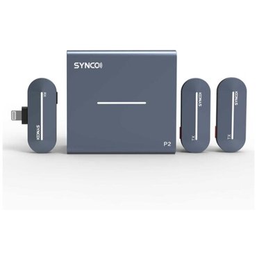 Беспроводной микрофон Synco P2L 24 ГГц приемник 2 передатчика цифровой Lighting 9890₽