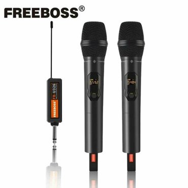 Беспроводной набор радиомикрофонов Freeboss FB U326 для живого вокала 4990₽