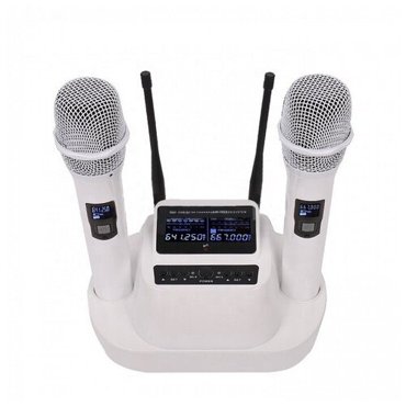 Беспроводные аккумуляторные радиомикрофоны SkyDisco MIC-WL 26 белый 16920₽