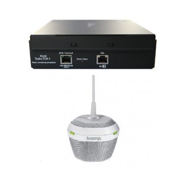 Biamp Parland201 TCM-1 White - Потолочный микрофон с поддержкой AVB и технологии направленного звука белого цвета 435045₽