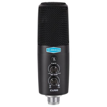 Микрофон проводной Alctron CU58 разъем XLR 3 pin M черный 1 шт 11800₽