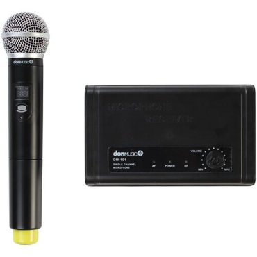 Don Music DM-101HH-10 Беспроводная радиосистема с одним ручным микрофоном Диапазон рабочих частот 5500₽