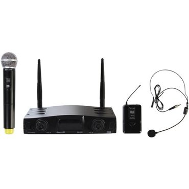Don Music DM-202HH-10PT-10 Беспроводная радиосистема с одним ручным микрофоном и головной гарнитур 8900₽