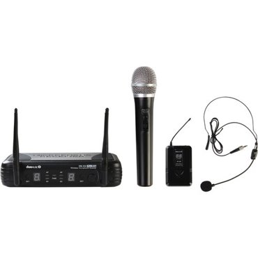 Don Music DM-252HH-25PT-25 - радиосистема с одним ручным микрофоном и головной гарнитурой 15900₽