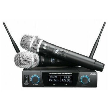 Вокальная радиосистема EALSEM ES-888 - два беспроводных микрофона UHF 5500₽