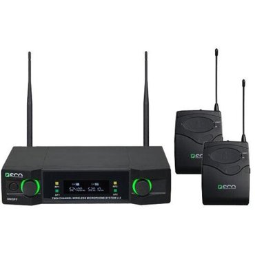 ECO by VOLTA U-2H 520107258 Микрофонная радиосистема с двумя головными микрофонами UHF диапазона 9758₽