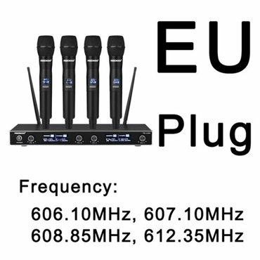 FREEBOSS FB-U400H2 радиосистема с двумя ручными микрофонами и двумя головными микрофонами 23774₽