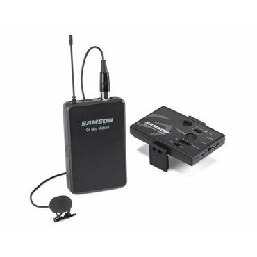 Go Mic Mobile Lavalier радиосистема с петличкой LM8 24 ГГц для работы со смартфоном 10Гц 22кГц до 30 метров батарея 20 часов Samson 47978₽