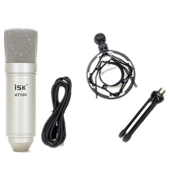 ISK AT-100 USB конденсаторный USB-микрофон с широкой мембраной цвет никель 4826₽