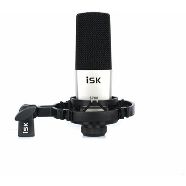 ISK S700 конденсаторный XLR-микрофон цвет никель 4911₽