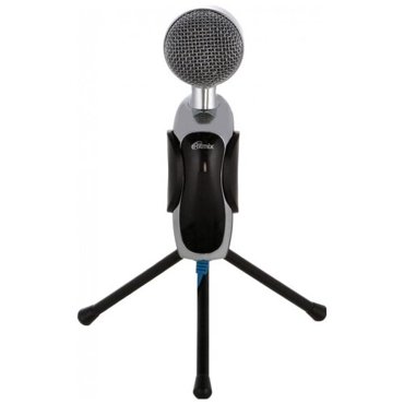 Комплект 2 штук Микрофон Ritmix RDM-127 USB Black 5770₽