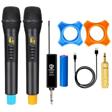 Комплект радио микрофонов G-Mark X333 чёрный 4990₽