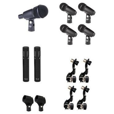 Микрофонный комплект Pro Audio DRUM SET-7 разъем XLR 3 pin M черный 7 шт 18758₽