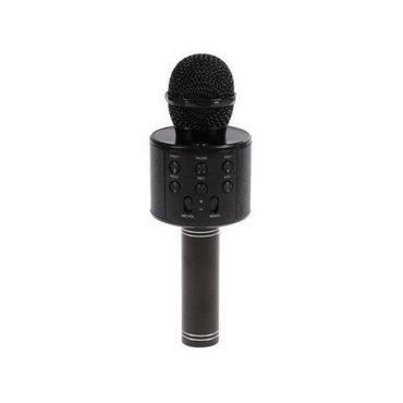 Микрофон для караоке LuazON LZZ-56 1800 мАч чёрный Luazon Home 3916281 1502₽