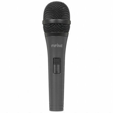 Микрофон Fifine K6 черный 4950₽
