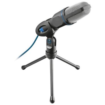 Микрофон проводной Trust Mico USB разъем mini jack 35 mm черный 1599₽