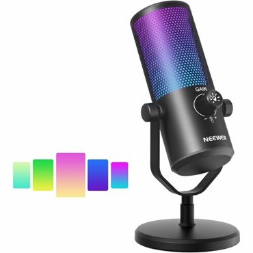 Микрофон игровой NEEWER CM24 RGB Light USB 8990₽