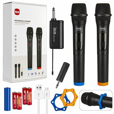 Микрофон ISA WM-3305 2 штуки черный 2148₽
