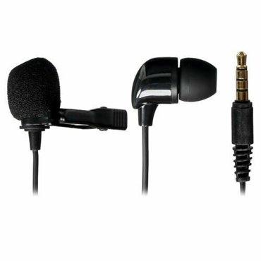 Микрофон JBL CSLM30 черный проводной петличный -42 дБ от 60 Гц до 18000 Гц кабель - 150 см jack 35 мм 3344₽
