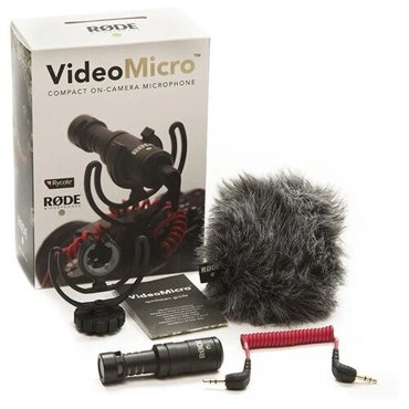 RODE VideoMicro разъем mini jack 35 mm черный 8310₽