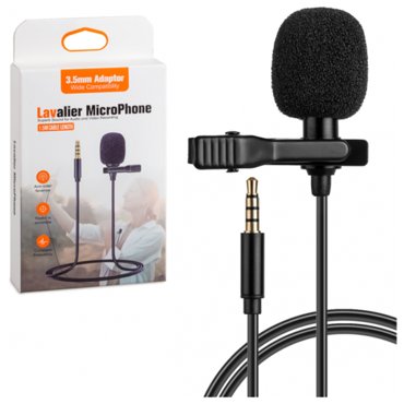 Микрофон петличка Lavalier MicroPhone HSX-M01 Jack 35 350₽