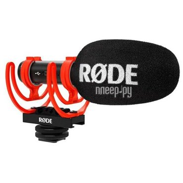Микрофон универсальный RODE VideoMic GO II черный 12100₽