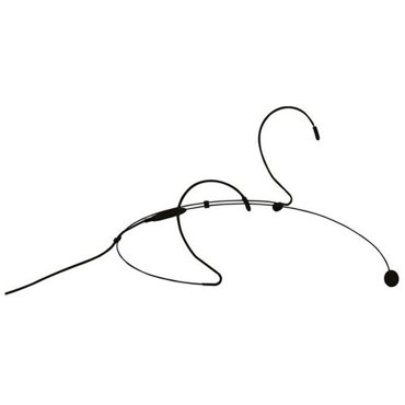 Микрофон с оголовьем черного цвета Audac CMX725B 11637₽