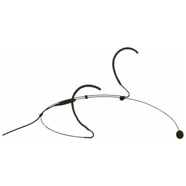 Микрофон с оголовьем черного цвета Audac CMX726B 11930₽