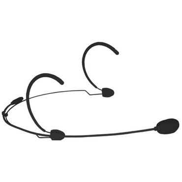Микрофон с оголовьем черного цвета Audac CMX826B 21033₽