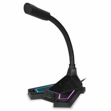 Микрофон SVEN MK-600 RGB USB черный SV-020569 7000₽