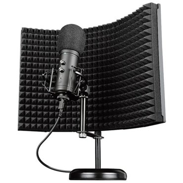 Микрофон Trust GXT 259 Rudox Studio Microphone с поп-фильтром чёрный 7899₽
