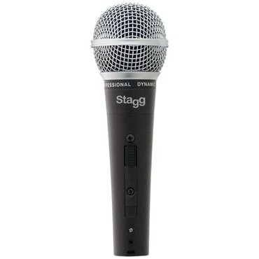 Микрофон проводной Stagg SDM50 комплектация микрофон разъем XLR 5 pin M черный 1 шт 2175₽