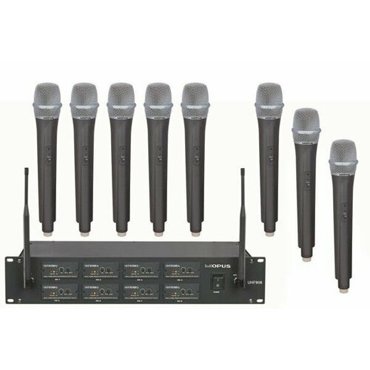Opus UHF 808HH Многоканальная радиосистема с 8 ручными микрофонами 128000₽