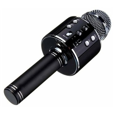 Микрофон для караоке LuazON LZZ-56 WS-858 1800 мАч чёрный 1290₽