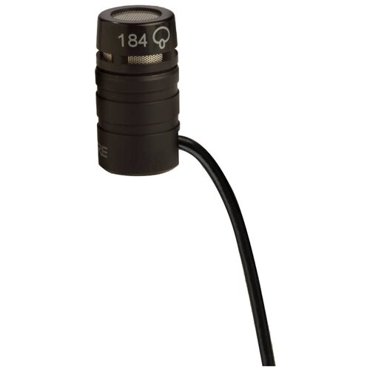 Микрофон проводной Shure MX184 разъем XLR 3 pin M черный 70548₽