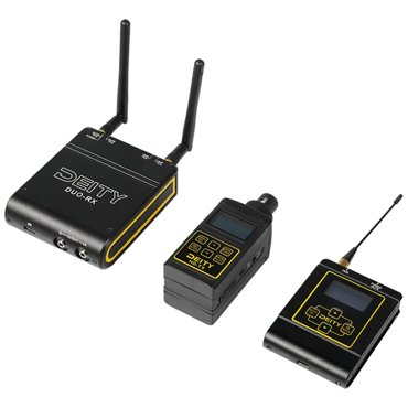 Радиосистема Deity Microphones Connect Interview Kit комплектация микрофон 2 ручных передатчика приемник разъем mini jack 35 mm черный 70990₽