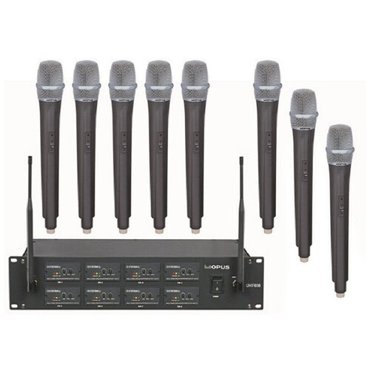 Радиосистема Opus UHF 808HH с 8 микрофонами 113000₽