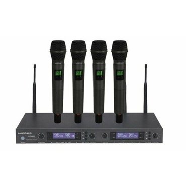 Радиосистема Opus UHF 8420HH с 4 микрофонами в алюминиевом кейсе 86000₽