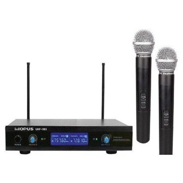 Радиосистема Opus UHF-988HH два ручных микрофона 14000₽