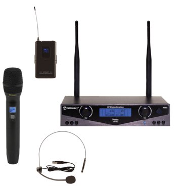 Radiowave UHH-800 радиосистема с 1 головным и 1ручным микрофонами с выборной частотой 18926₽