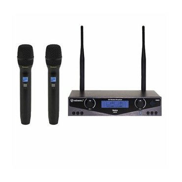 Radiowave UHM-802 микрофонная радиосистема Одна база 2 головных микрофона UHF 17800₽
