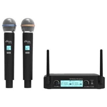 Радиосистема Ritmix RWM-222 black 4288₽