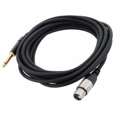 Шнур микрофонный Proel 63mm Jack - XLR 05m BULK230LU05 880₽