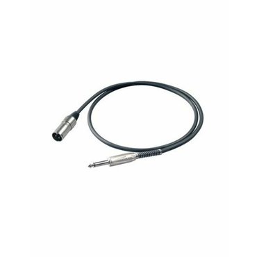 Шнур микрофонный Proel 63mm Mono Jack - XLRF 3m BULK220LU3 1763₽